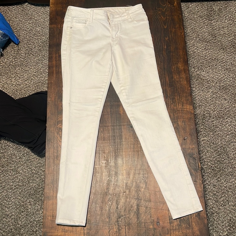 Old Navy Rockstar - White Skinny Jeans - Size 0